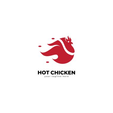 Restoran veya şirket vektör şablonu için tavuk çiftliği ve tavuk logosu