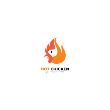 Restoran veya şirket vektör şablonu için tavuk çiftliği ve tavuk logosu