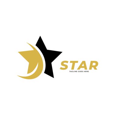 Vektör yıldız Logo şablonu