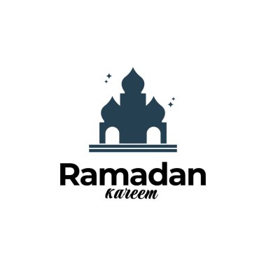 ramadan kareem logo vektör şablonu