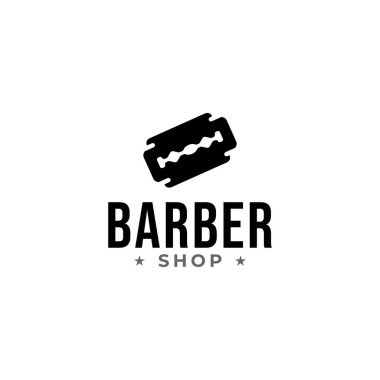 Berber Dükkanı Logo vektör şablonu