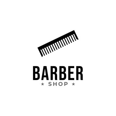 Berber Dükkanı Logo vektör şablonu