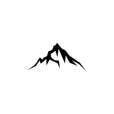 Dağ logo vektör şablonu
