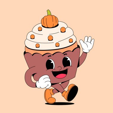 Şirin, mutlu çikolata çizgi filmi.