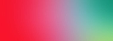 Banner.Bright gradient background - strawberry color turning into pale blue. Advertising and presentation of cosmetic products. copy space 