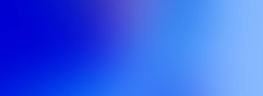 Long banner. bright gradient blue background. Advertising and presentation of cosmetic products. copy space.