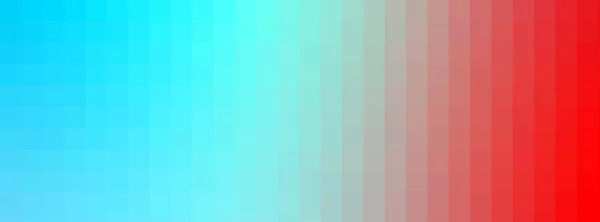 Banner.Bright gradient background - strawberry color turning into soft blue. pixel mosaic tiles. copy space