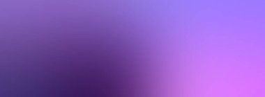 Long banner. bright gradient background - purple color turning into pink. copy space