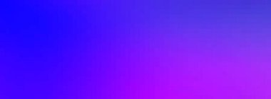 Uzun afiş. parlak gradyan arkaplan - eflatun rengi lacivert, piksel mozaik fayansa dönüşüyor. Boşluğu kopyala