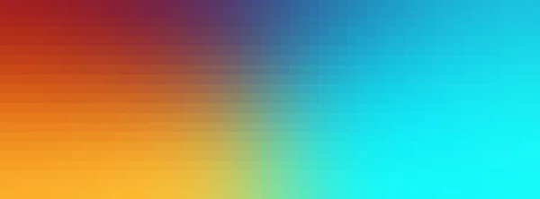 Uzun Afiş Parlak Eğimli Arkaplan Kırmızı Mor Renkler Piksel Mozaik — Stok fotoğraf