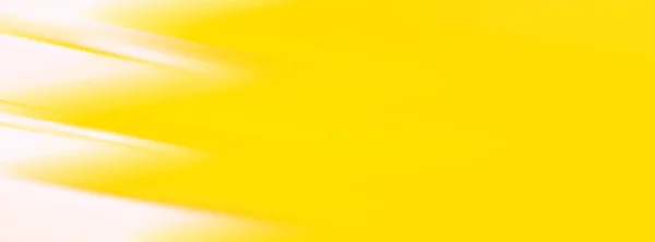 長いバナー グラデーションの白黄色背景コピースペース — ストック写真