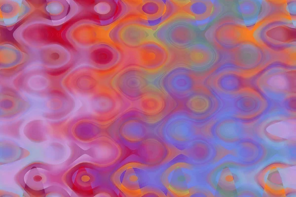 Rainbow Abstract Background Psychedelic Pattern Fantasy Multicolored Pattern — Fotografia de Stock
