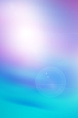 Len işaret fişeği etkisine sahip bulanık mavi menekşe eğimli arkaplan. Dikey resim