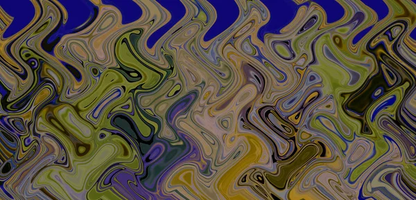 Разноцветный Фон Стиле Бохо Фантазия Разноцветной Психоделической Абстрактной Картины Длинное — стоковое фото