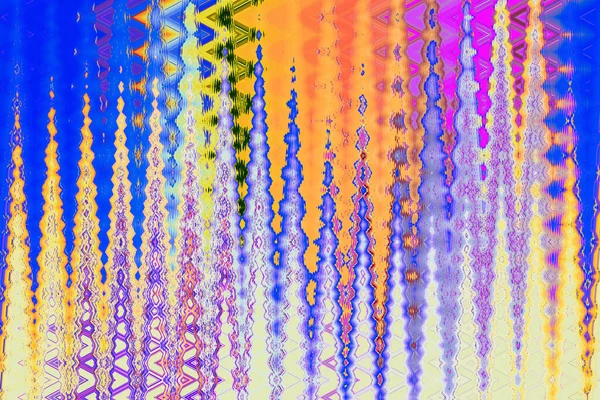 Abstrakt Flerfärgad Bakgrund Och Blå Violett Gul Geometriskt Mönster — Stockfoto
