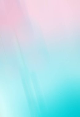 Yumuşak pembe eğimli arka plan. Çeşitli soyut noktalar. Boşluğu kopyala, dikey resim