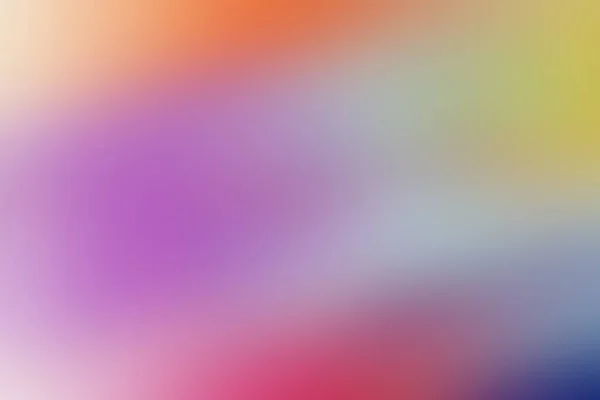 様々な明るいぼやけたスポット 明るい虹のグラデーションの背景 — ストック写真