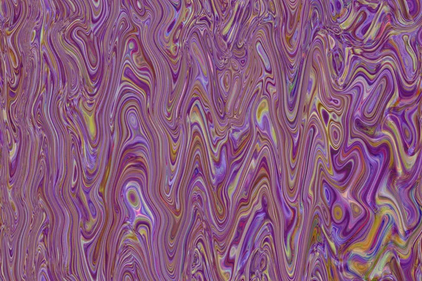 Abstracte Donkere Lila Achtergrond Psychedelisch Patroon Met Mooie Gladde Lijnen — Stockfoto