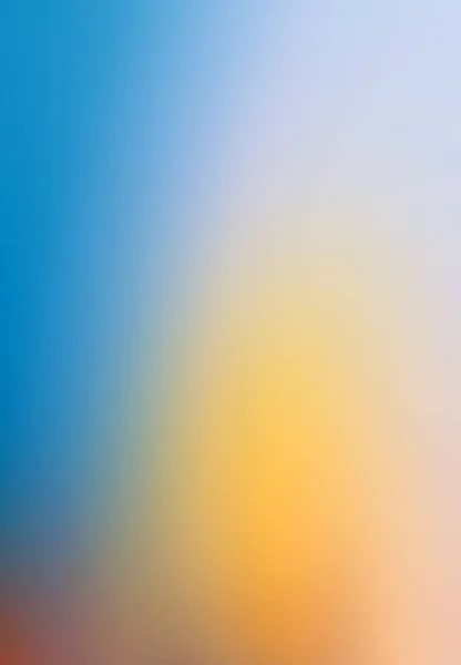 Abstract Yellow Blue Blurred Backgrounds Gradient Copy Space Vertical Image — Stock Photo, Image