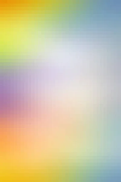 Pastel Regenboog Geel Blauw Verloop Achtergrond Diverse Strepen Wazig — Stockfoto