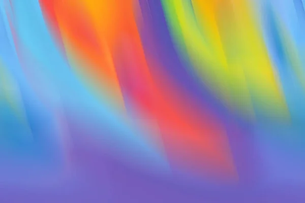 Bright Rainbow Gradient Background Beautiful Volumetric Waves — Stock Photo, Image