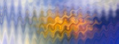 Soyut sarı desenli güzel bir pastel mavi arka plan. Gradyan. Rüzgâr bayrağı