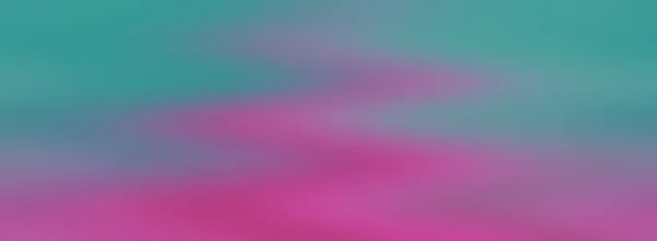Long Banner Hot Pink Turquoise Gradient Background Various Abstract Spots — Stock Photo, Image