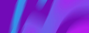 Yumuşak mavi ve mor renkli arkaplan. Çeşitli bulanık çizgiler. Uzun afiş. İş projenizin şablonu ve kozmetik ürünlerin reklamları. Boşluğu kopyala.