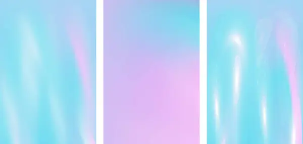Тонкий Градиентный Фон Розовый Цвет Превращающийся Синий Набор Вертикальных Изображений — стоковое фото