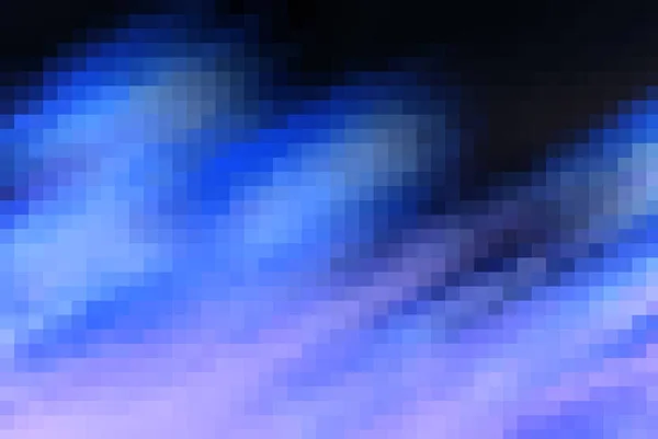 Синий Черный Градиентный Фон Маленькая Мозаика Пикселей — стоковое фото