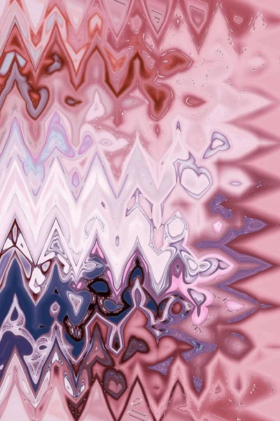 Абстрактный Фон Психоделический Узор Красивыми Изогнутыми Линиями Вертикальное Изображение — стоковое фото