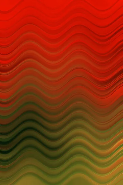 Yeşil Kırmızı Gradyan Arkaplan Renkli Dalgalar — Stok fotoğraf