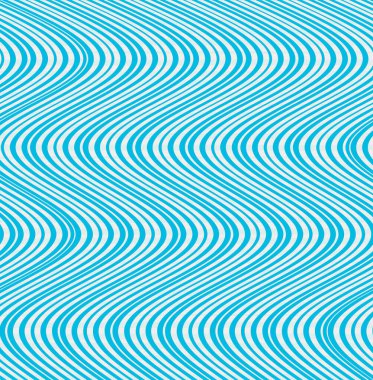 Mavi beyaz soyut arka plan ve psikedelik desen. Fantezi dalgalı desen