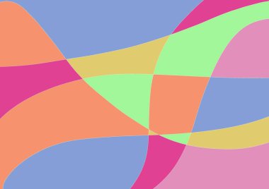 Renkli gökkuşağı arka planı çocuksu. Geometrik desen. Pastel renkler.