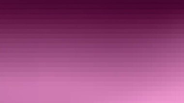 Üst kısmı mordan açık pembeye giden pürüzsüz eğimli arkaplan. Dijital tasarım ve sunumlar için ideal. piksel mozaik fayans. Geometrik desen