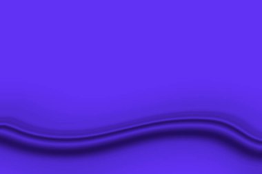 Pürüzsüz dalgalı mor çizgilerle soyut arkaplan. Minimalist tasarım arka planlar, web tasarımı ve sunumlar için uygundur. 3B efekt, kopyalama alanı