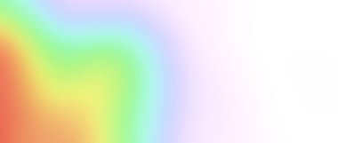 Yumuşak Gökkuşağı Pastel Gradyan Soyut Arkaplanı. Yumuşak gökkuşağı renginde arkaplan beyaza karışıyor. Minimalist tasarım, modern markalaşma ve yaratıcı dijital projeler için mükemmel.. 