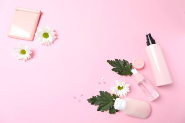 Çiçekli güzellik kozmetikleri