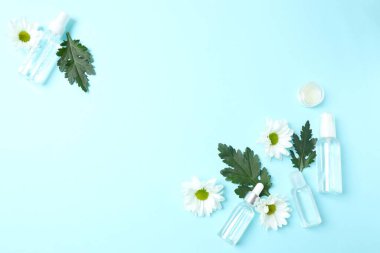 Renk arkaplanı üzerindeki spa için düz konum