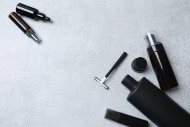 Dekoratif kozmetik beyaz tablo kümesi