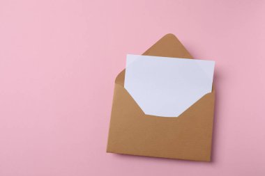 Boş zarf, tebrik kartı modeli