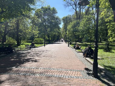 Parkın güzel manzarası