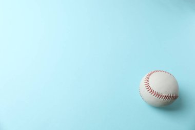 beysbol ve top renk arkaplanda