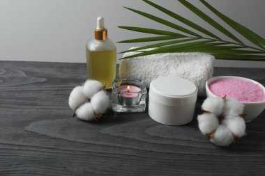 Spa ve vücut bakımı için ayarlandı