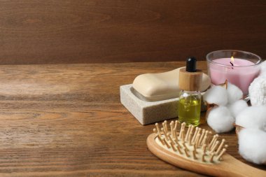 spa aksesuarlarıyla kompozisyon