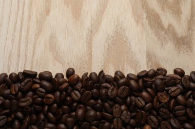 arka planını kahverengi kahve çekirdekleri