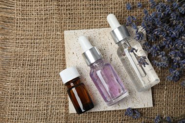 Çuval bezinde lavanta ve lavanta yağı