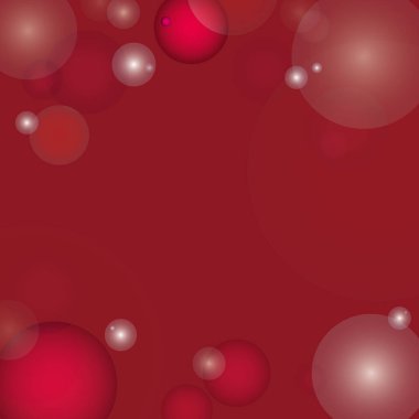 kırmızı noel topları arka plan, illüstrasyon, vektör, tasarım, poster, duvar kağıdı