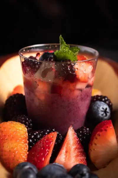 Lezzetli tatlı manzarası