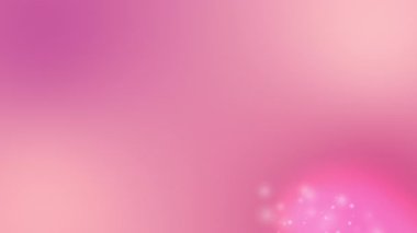Sevgililer Günü için Yumuşak Beyaz Parçacıklı Minimalist Pembe Arkaplan